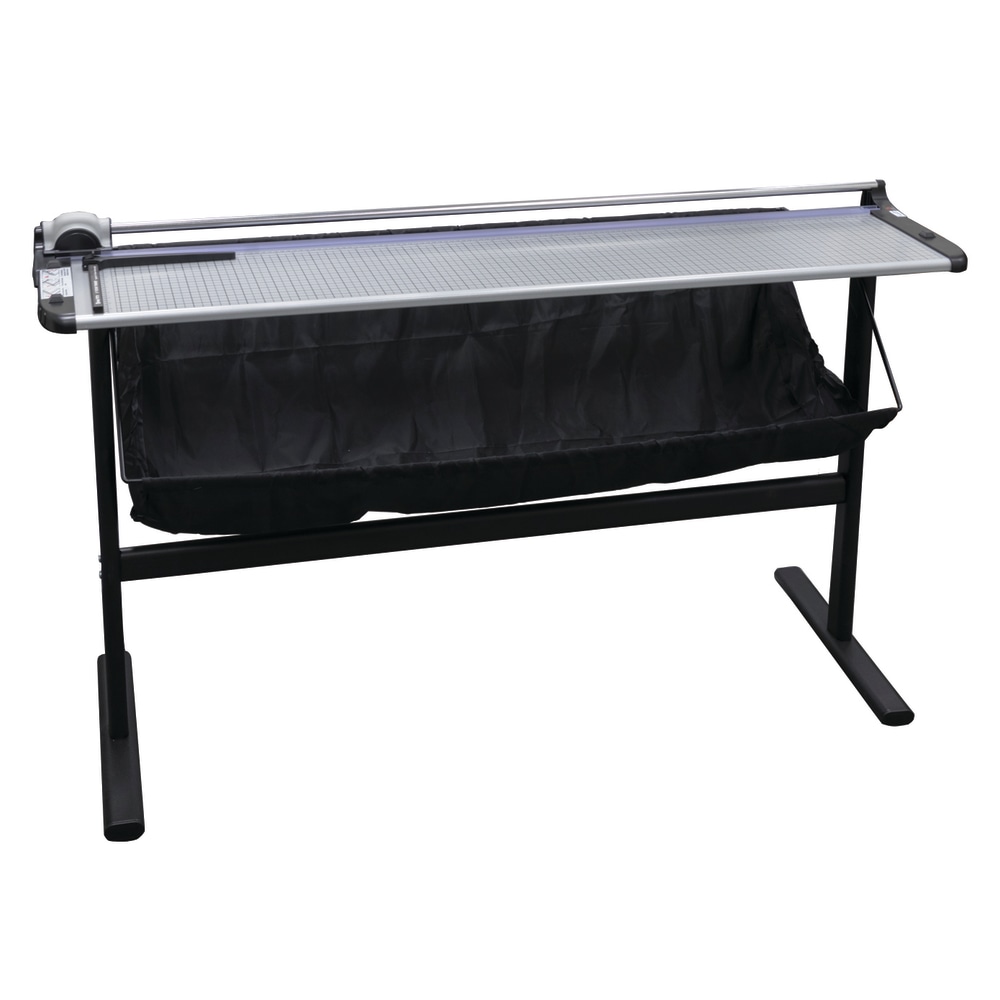United Commercial Rotary Paper Trimmer With Stand And Fabric Catch Tray, 51in, Silver MPN:RT51S