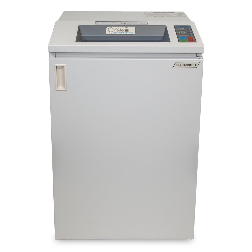 Formax FD 8400HS-1 8-Sheet High-Security Shredder, FD8400HS-1 MPN:FD8400HS-1