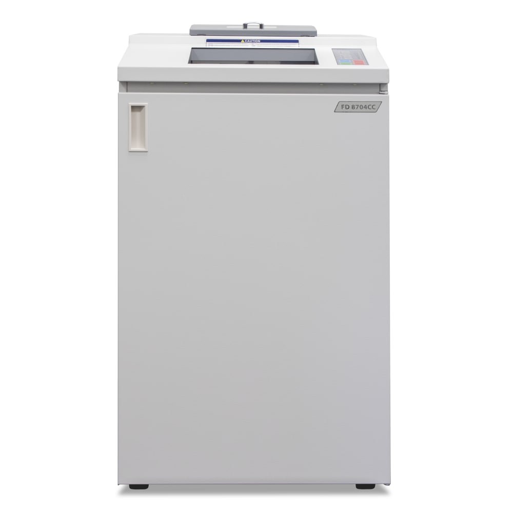 Formax OnSite FD 8704CC 45-Sheet Cross-Cut Multimedia Office Shredder, Gray MPN:FD8704CC