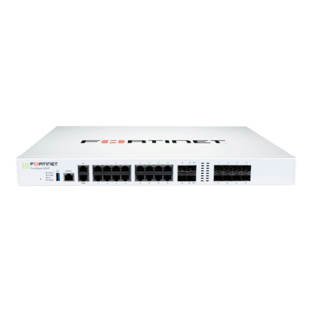 Fortinet FortiGate FG-201F Network Security/Firewall Appliance - 18 Port - 10/100/1000Base-T, 1000Base-X, 10GBase-X - 10 Gigabit Ethernet MPN:FG-201F-BDL-950-12