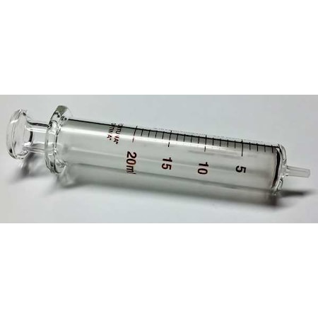 Reusable Glass Syringe, Glass Luer, 20 mL MPN:7.102-41