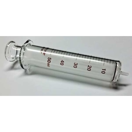 Reusable Glass Syringe, Glass Luer, 50 mL MPN:7.102-45