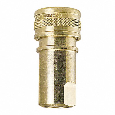 Socket Brass w/Viton Seal 3/8 MPN:H3B-101