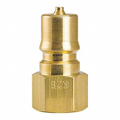 Plug Brass w/Viton Seal 3/8 MPN:K3B-101