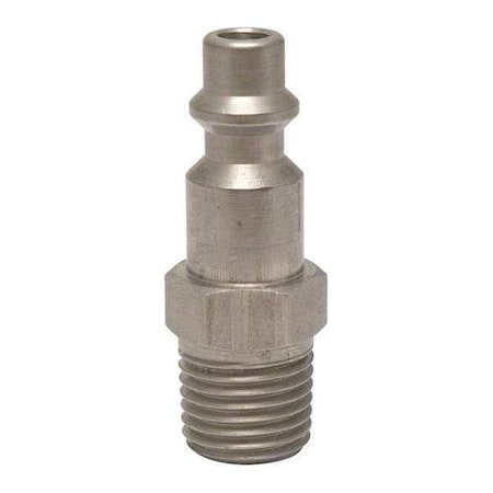 Quick Connect Plug, 1/4 in MPT, 303 Stainless Steel MPN:10-3S/S