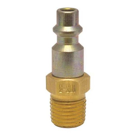 Quick Connect Plug, Free Swivel, 1/4 in MPT, Connect Under Pressure MPN:10S-3