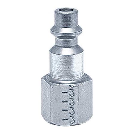 Industrial Plug, 3/8 in FNPT, Quick Connect Fitting MPN:15-3