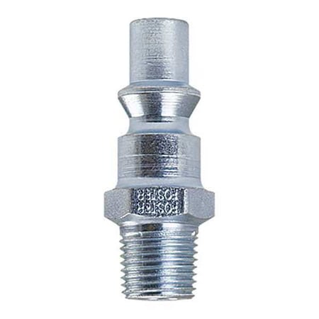 Plug, 1/4 in x 1/4 in MPT, 210 Series, Steel MPN:210-10