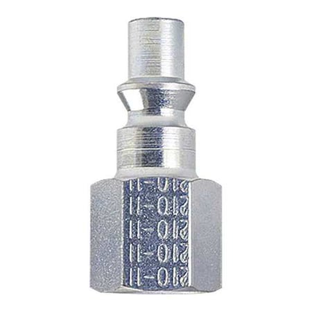 Plug, 1/4 in x 1/4 in FPT, 210 Series, Steel MPN:210-11