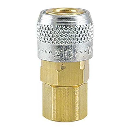 Safety Vent Socket, 210 Series, 3/8 in FNPT MPN:210-3203