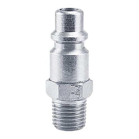 Plug, 3/8 in x 3/8 in MPT, 4 Series, Steel MPN:42-4
