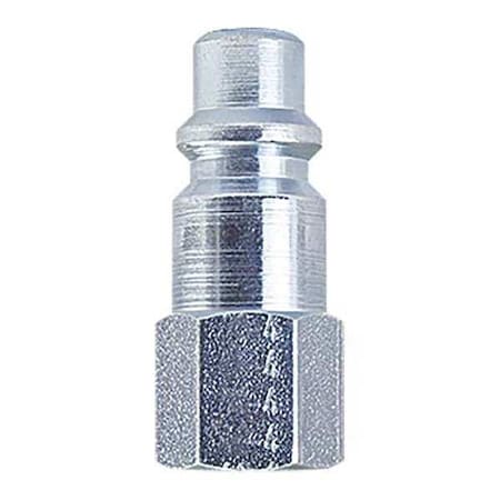 Quick Connect Plug, 3/8 in FPT, 1-Way Shut-Off MPN:43-4