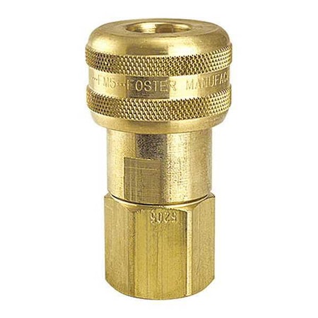Automatic Socket Sleeve, 1-Way, 1/2 in x 1/2 in FPT, Brass, 5 Series MPN:FM5205