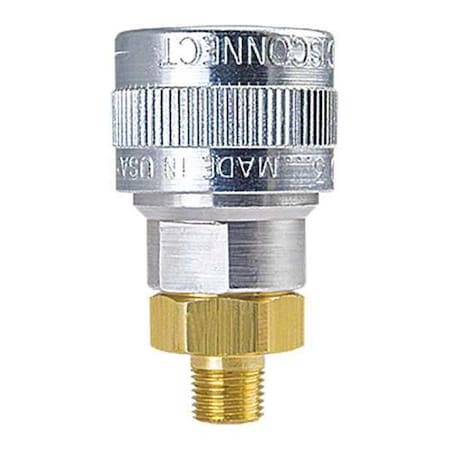 Automotive Interchange Socket, 1/4 in MNPT, Aluminum/Steel/Brass MPN:SHD3103