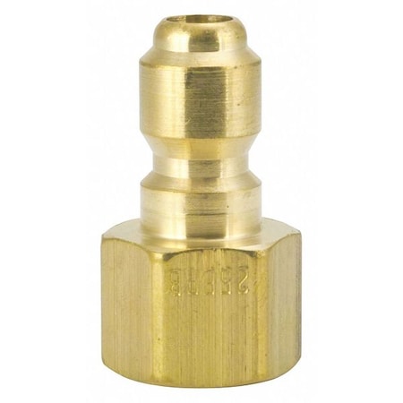 Brass Brass Plug 3/4 In., FPT, Male NPT MPN:75FPB