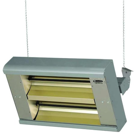 Electric Infrared Heater, 1 Phase, Aluminum, 277V AC MPN:222-30-THA-277V
