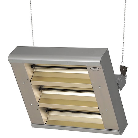 Electric Infrared Heater, 1 or 3 Phase, Aluminum, 277V AC MPN:223-60-THA-277V