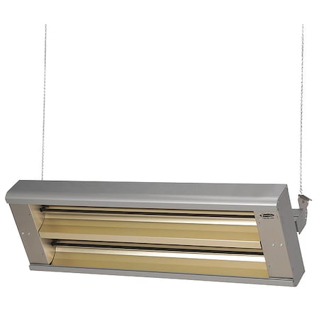 Electric Infrared Heater, 1 Phase, Aluminum, 480V AC MPN:462-60-THA-480V