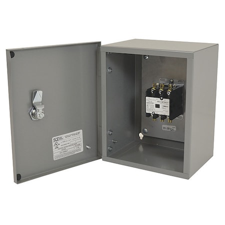 Nema 1, 3-Pole, 600V, 30Ampmax, 120V-Coil MPN:FEC-30-120
