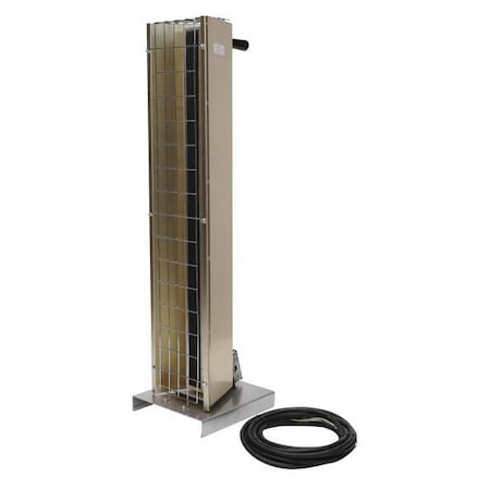 Portable Heater, 1 Phase, Aluminum, 240V AC MPN:H31-FSP-1