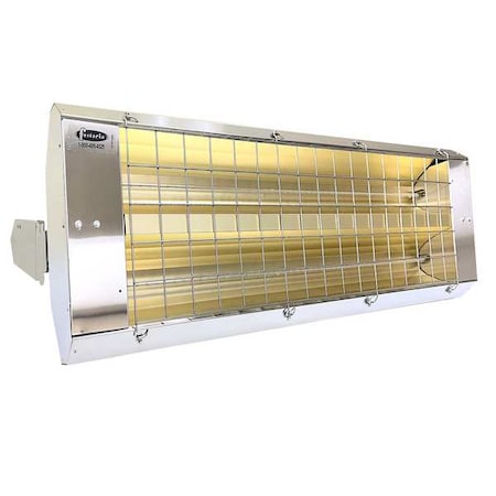Infrared Quartz Electric Heater, 1 Phase, Stainless Steel, 480V AC MPN:P-30-462-THSS
