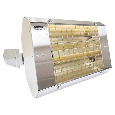 Infrared Quartz Electric Heater, 1 Phase, Stainless Steel, 480V AC MPN:P-60-222-THSS