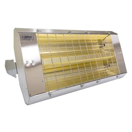 Infrared Quartz Electric Heater, 1 Phase, Stainless Steel, 480V AC MPN:P-60-342-THSS