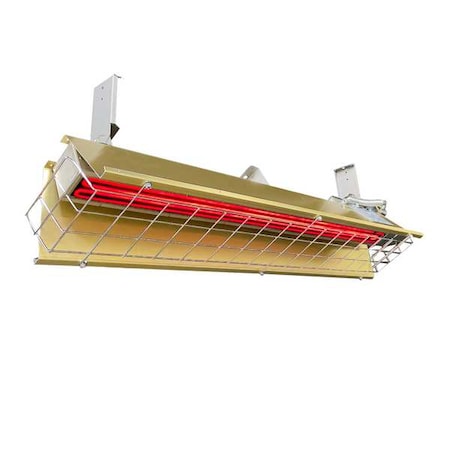 Infrared Overhead Electric Heater, 1 Phase, Aluminum, 480V AC MPN:P31-FSS-1