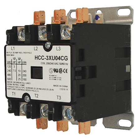 Contactor 240V 50A, 3P, FES MPN:58027038