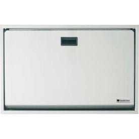 Sova® Horizontal Baby Changing Table - Recessed - Stainless Steel 250lb Cap - 100SS-R 35HR0006