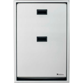 Sova® Vertical Baby Changing Table - Recessed - Stainless Steel 150lb Cap - 100SSV-R 35VR0006