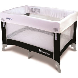Foundations® SnugFresh® Celebrity™ Portable Travel Yard Graphite Gray with Cover 1456217