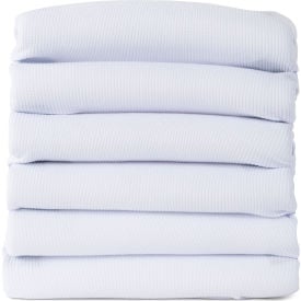 Foundations® Thermasoft™ Cotton Knit Thermal Blankets - White - Pack of 6 CB-00-WH-06