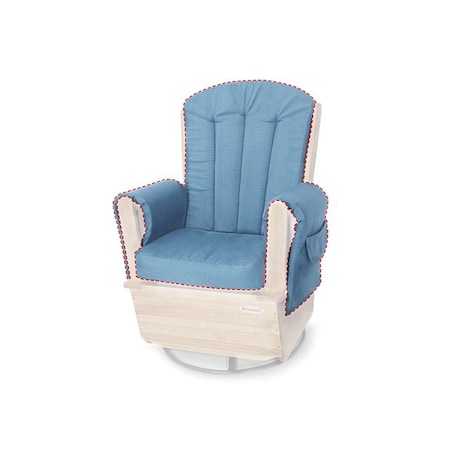 Replacement Cushion Set, Pad: 19-1/2 in; Back: 24 in; Arm: 14-1/2 in W MPN:4305036