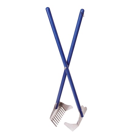 Sanitary Pooper Scooper Rake Scoop Blue MPN:100203159