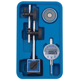 Fowler 54-585-075-0 Fine Adjust Mag Base Set with Indi-X Blue Electronic Indicator Set 54-585-075-0