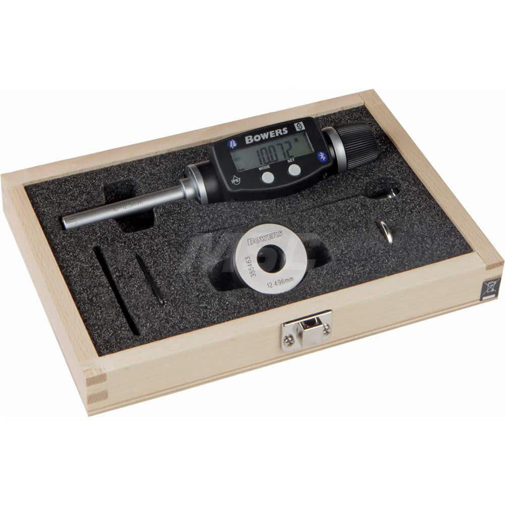 Electronic Bore Gage: 0.5 mm Measuring Range, 0.0002 mm Accuracy MPN:54-367-012-BT