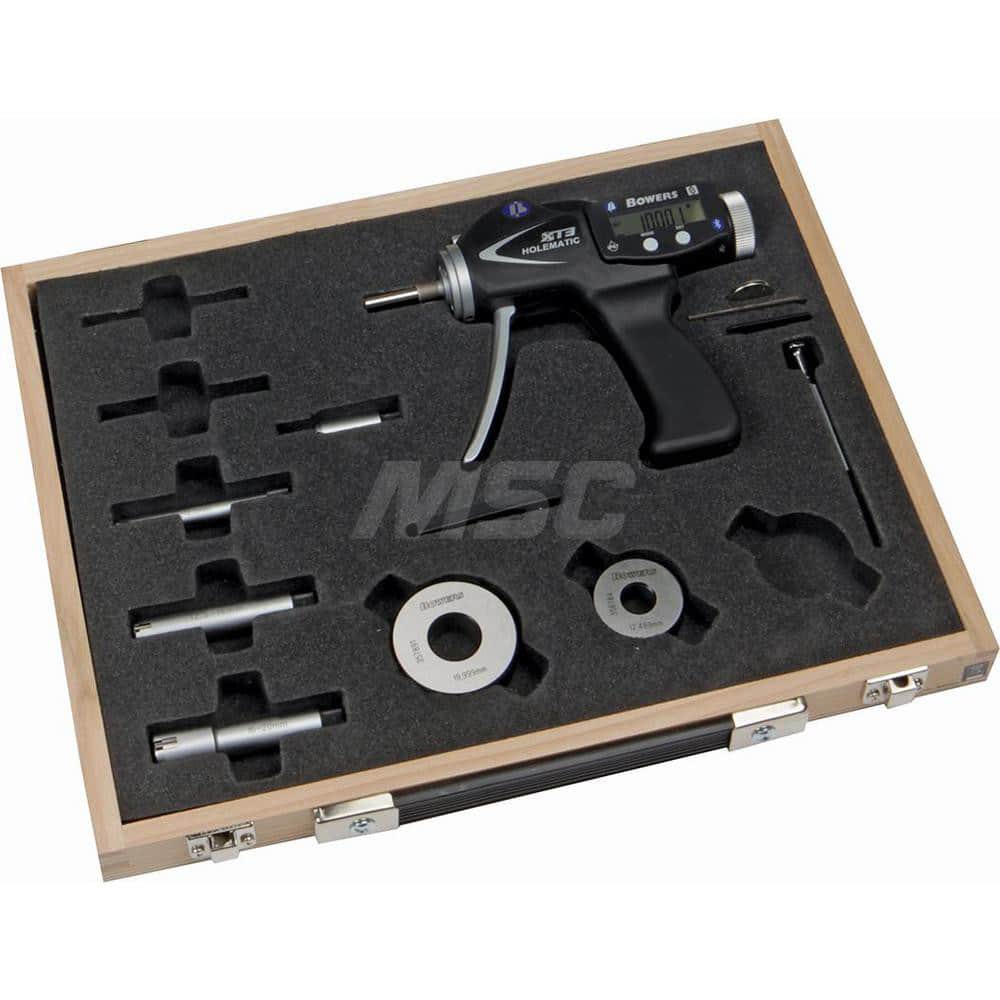 Electronic Bore Gage: 0.75 mm Measuring Range, 0.0002 mm Accuracy MPN:54-567-020-BT