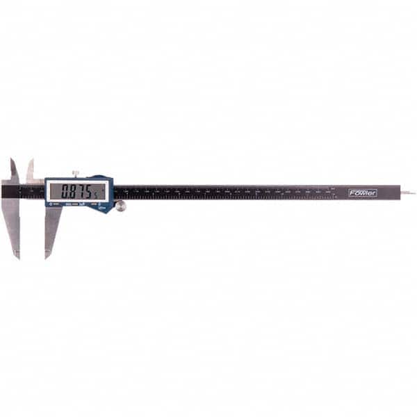 Electronic Caliper: 0in to 12in, 0mm to 300mm, ±0.0005in, ±0.01mm Resolution, IP54, for Depth, Inside Diameter, Outside Diameter & Step MPN:54-103-012-0