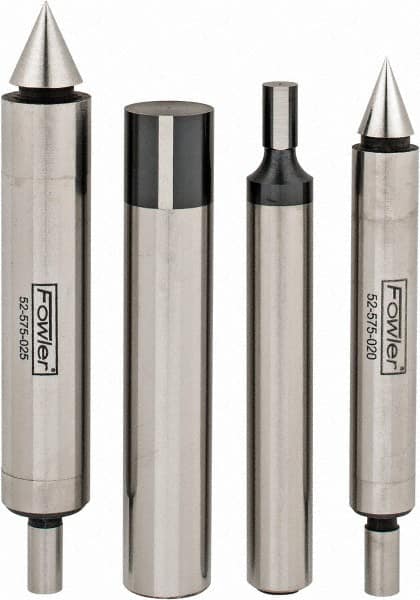 3/8 Inch Shank Diameter, 0.0002 Inch Accuracy, Double, Single End, Edge Finder Set MPN:52-575-100