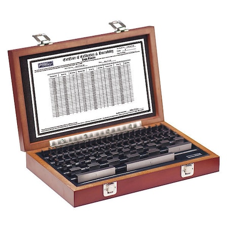 81 Piece Economy Rectangular Gage Block Set MPN:536720810