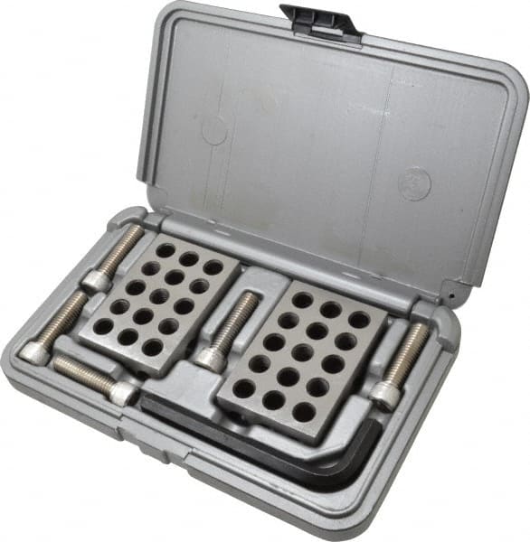 Setup Block: 0.0003 Squareness, Hardened Steel, 1-2-3 Block MPN:52-439-032-0