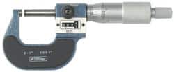 Ball Anvil Micrometers; Operation Type: Mechanical ; Anvil Type: Ball ; Thimble Type: Ratchet ; Digital Counter: Yes ; Rotating Spindle: No ; Accuracy: 0.000160 in MPN:52-244-301-1