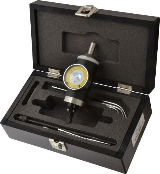Test Indicator Kits, Indicator Style: Swivel Head, Minimum Measurement (mm): 0.00, Maximum Measurement (mm): 300.00, Accuracy (Decimal Inch): 0.0002 MPN:6307-4905