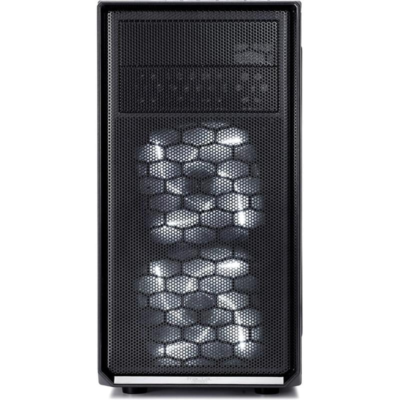 Fractal Design Focus G Computer Case with Side Window - Mid-tower - Black - 5x Bay - 2x 4.72inxFan(s) Installed - FDCAFOCUSBKW MPN:FD-CA-FOCUS-BK-W