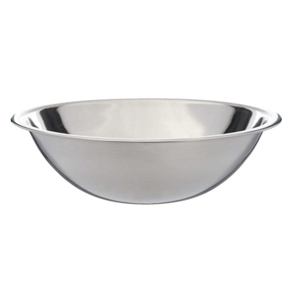 Update International Stainless-Steel Mixing Bowl, 5 Qt, Silver MPN:MB-500