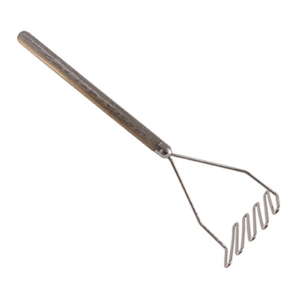 Update International Potato Masher, 24in, Silver MPN:PMSQ-24