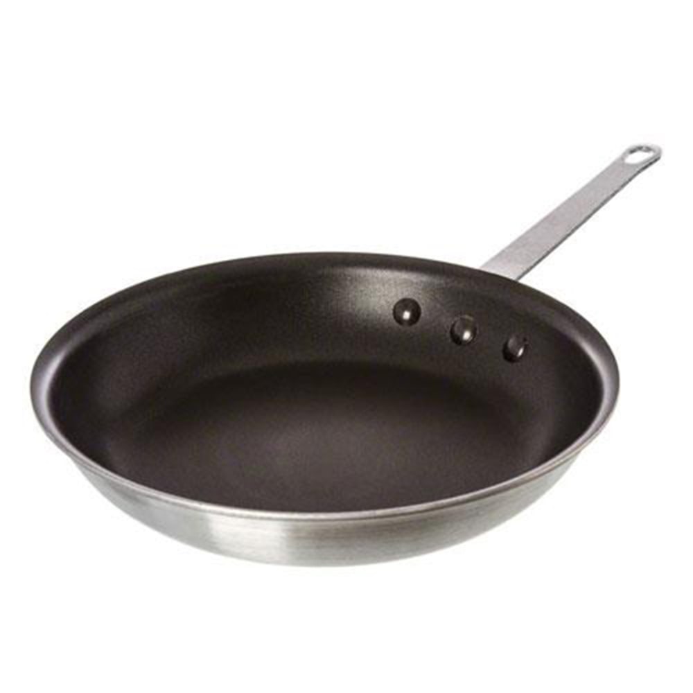 Update International Aluminum Frying Pan, 10in, Silver MPN:AFQ-10