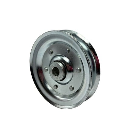 Sheave Wheel, Zinc, Oiled, 3/8 In Round MPN:2017226023
