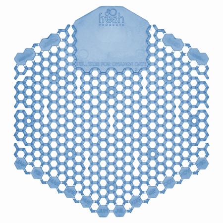 Wave 3D Urinal Deodorizer Screen, Blue, Cotton Blossom, PK60 MPN:2WDS60CBL